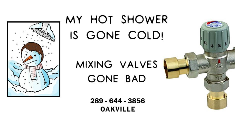 My hot shower is cold