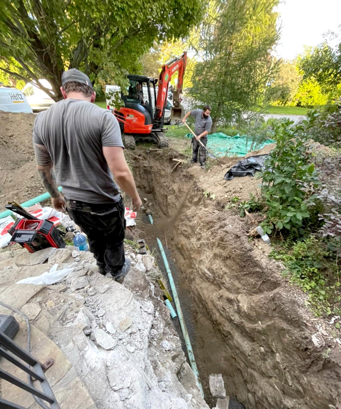 Sewer Excavation Repair