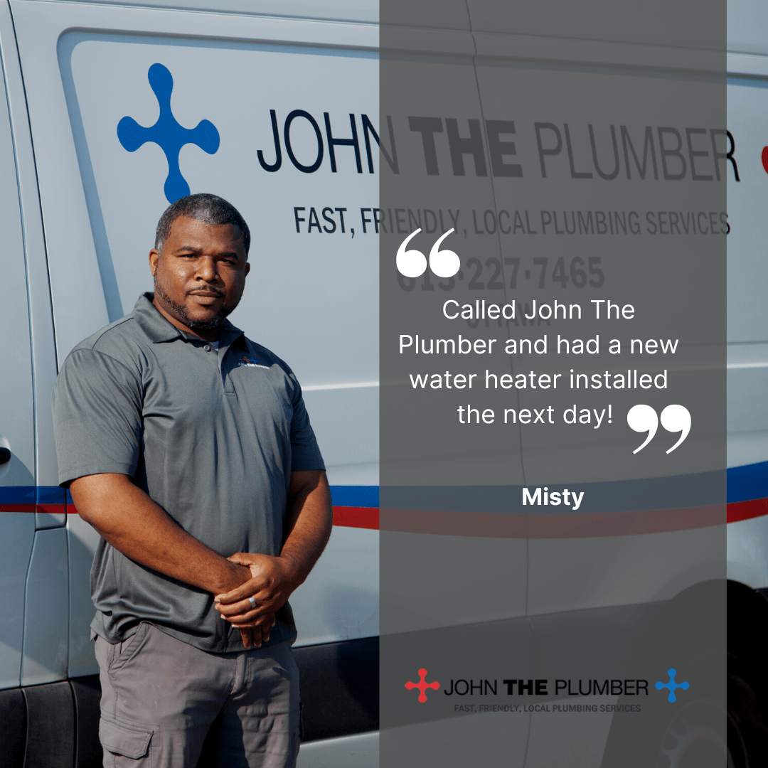 Why is John The Plumber, the local plumber for you