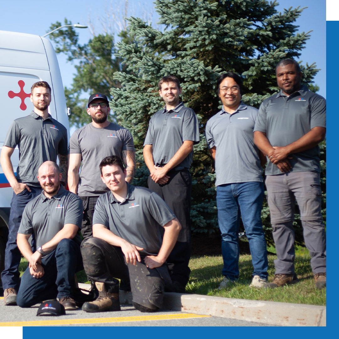 our crown point east plumbers and team